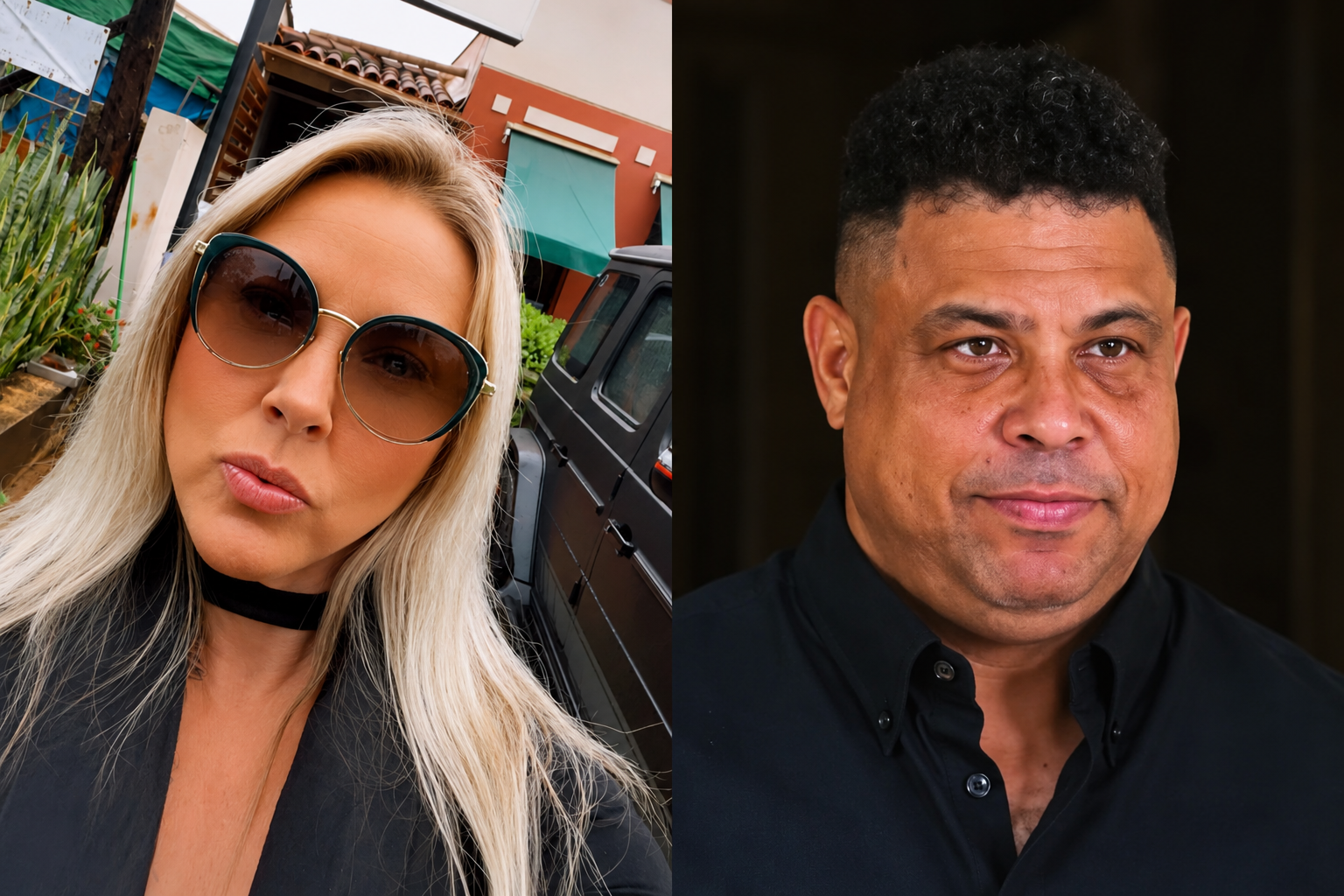 Ex-namorada resgata foto rara com Ronaldo: 'Meu primeiro amor'