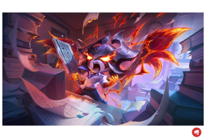 Aatrox Carteira Assinada Chibi