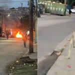 Criminosos tomam ônibus para montar barricadas durante operação da PM no RJ
