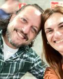 Edward Boggiss e a esposa, Érika