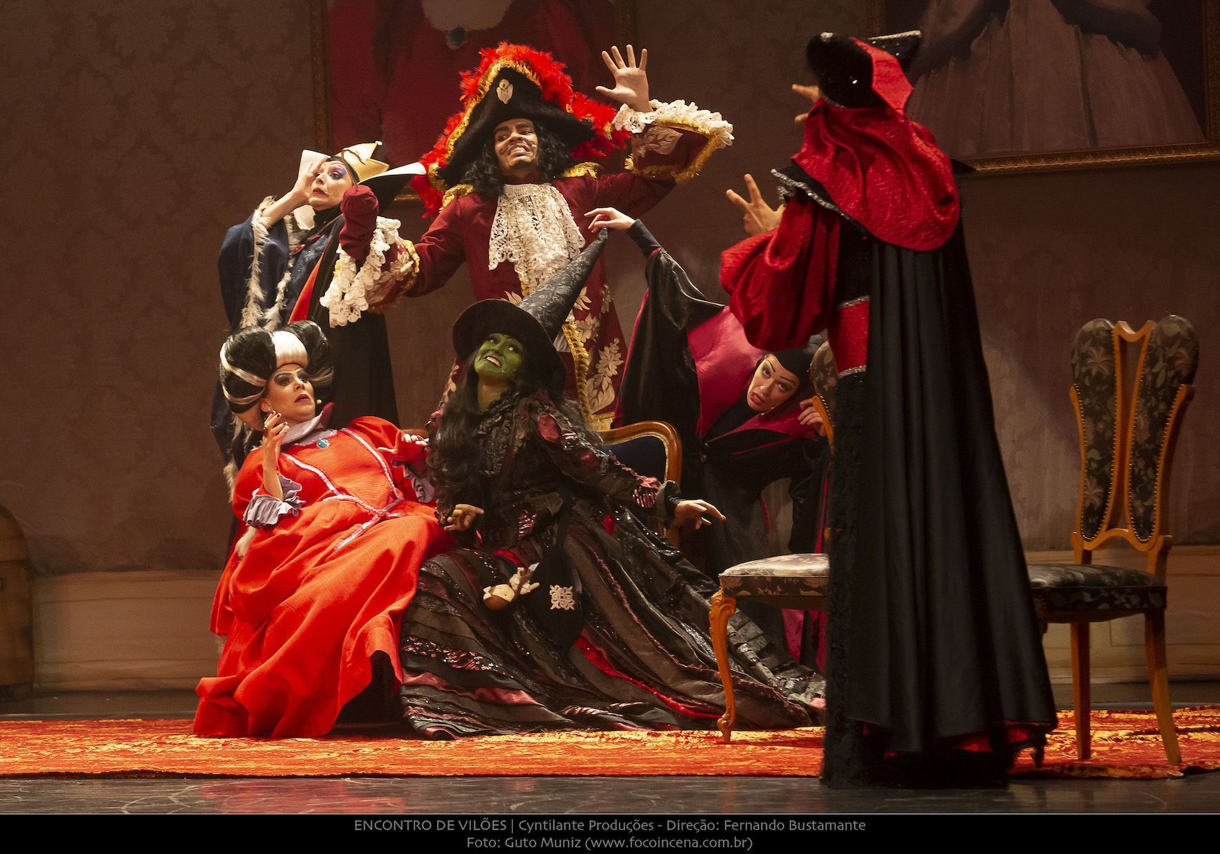 Musical "Encontro de Vilões" será apresentado gratuitamente no Festival de Inverno de Mariana