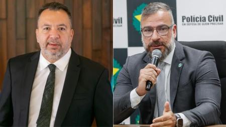 Márcio Canella e Marcus Amim, alvos da PF.