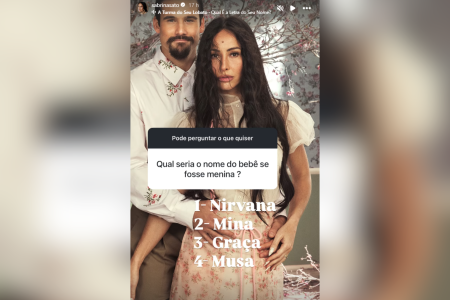 Sabrina Sato lista opções de nomes para filha caso fosse menina • Reprodução | Redes Sociais