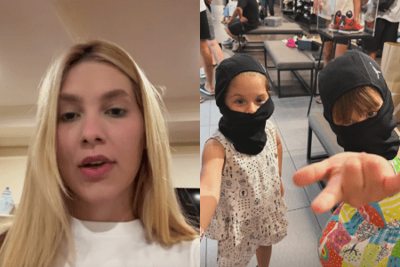 Virginia Fonseca mostra balaclava comprada para filhas