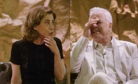 Fernanda Torres e Pedro Bial foram casados
