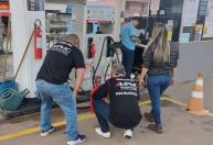 Mais uma etapa da Operação Carga Pesada, de fiscalização em postos de combustíveis, acontece no DF nesta quinta-feira (8)
