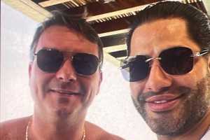 Flávio Bolsonaro nega ligação com 'Sicário' de Daniel Vorcaro após foto vir à tona