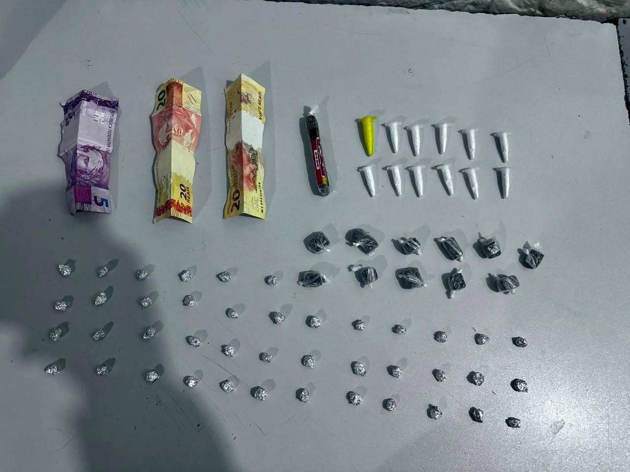Adolescente é apreendido com drogas no Conferência Cristo Rei