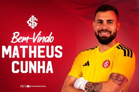 Matheus Cunha assina por empréstimo com o Inter