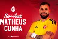 Inter anuncia contratação do goleiro Matheus Cunha, emprestado pelo Cruzeiro