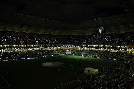 Arena MRV antes de partida do Atlético