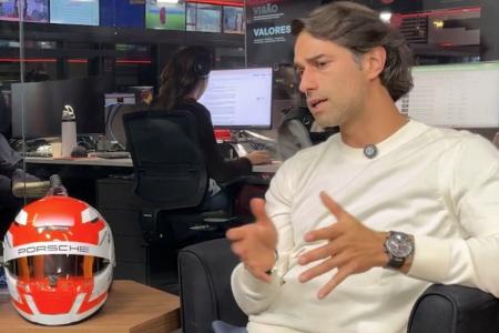 Felipe Nasr, piloto da Porsche Penske e ex-piloto da Sauber na Fórmula 1