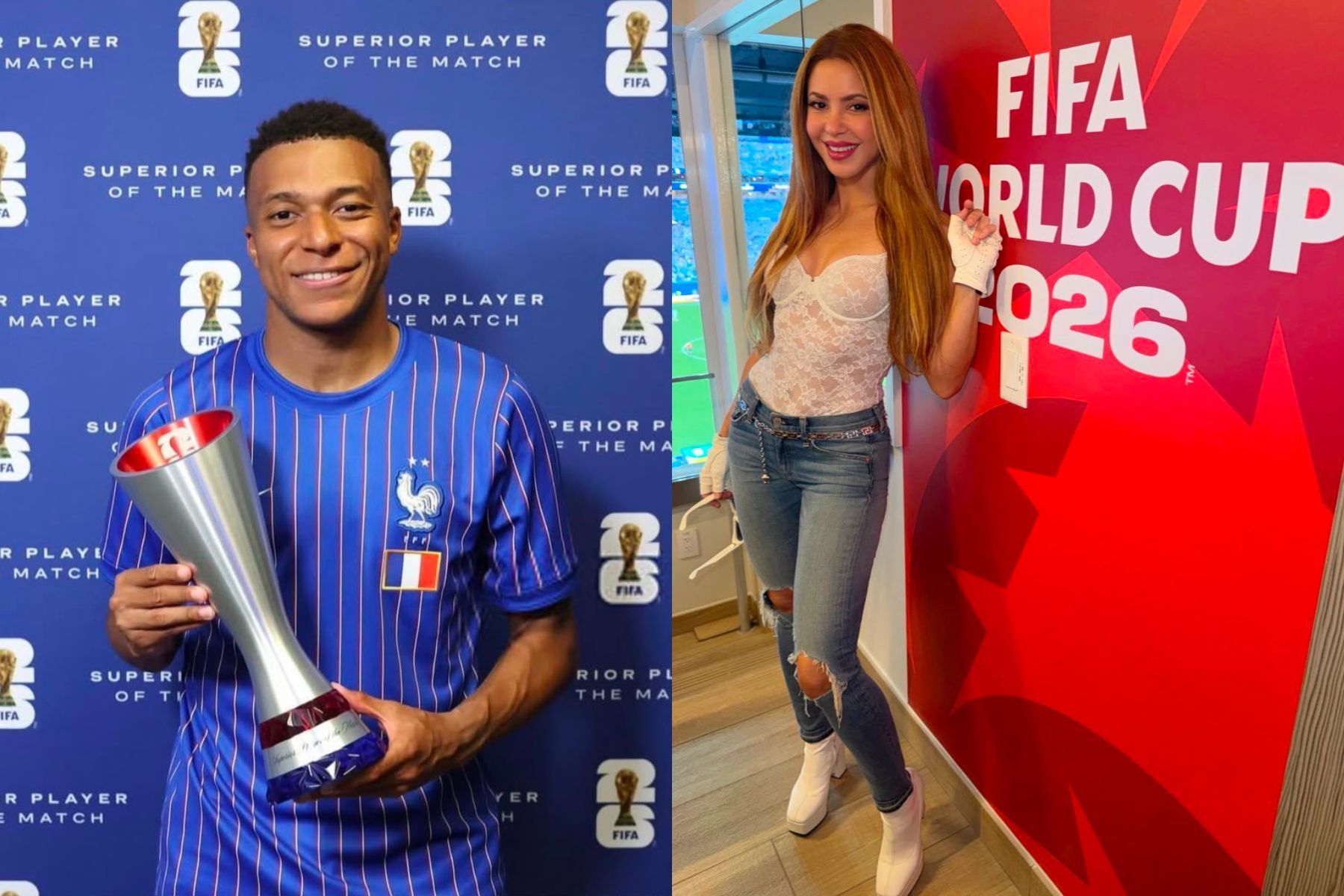 Colombiana, Shakira conta história inédita com Kylian Mbappé: 'Fato divertido'