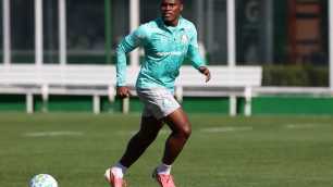 Arias retorna aos treinos do Palmeiras após Copa do Mundo