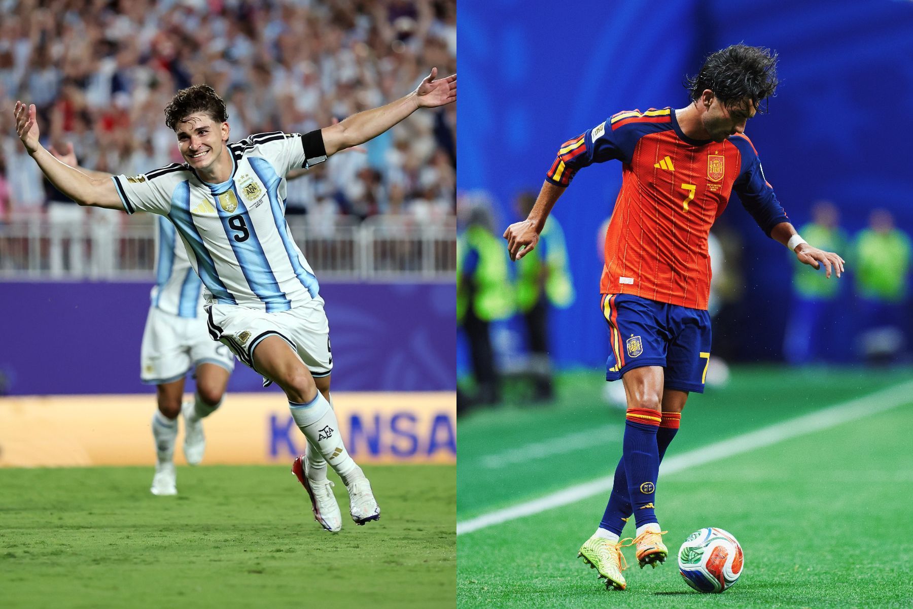 Argentina x Espanha: veja uniformes para o jogo deste domingo da Copa
