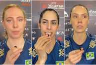 Como jogadoras do Brasil reagiram à vitória sobre o Japão pela VNL Feminina