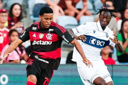 Flamengo e Lousanne-Sport (SUI) se enfrentaram pela segunda rodada do Troféu do Algarve