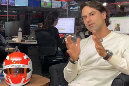 Felipe Nasr, piloto da Porsche, em entrevista à Itatiaia