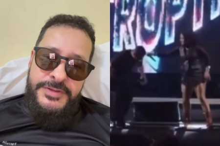 Carlinhos Gabriel se pronunciou após a queda