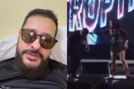 Carlinhos Gabriel se pronunciou após a queda