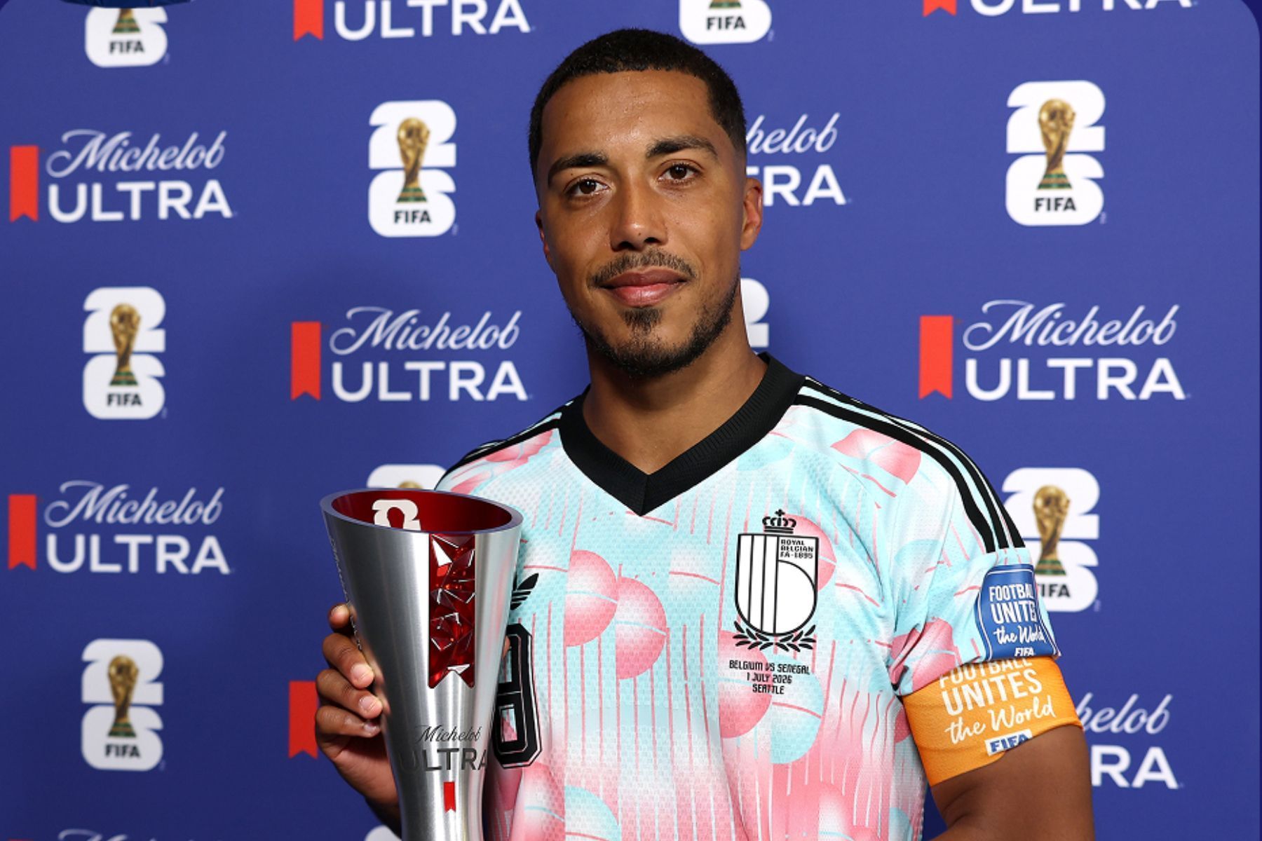 Bélgica 3 x 2 Senegal: Tielemans é eleito o melhor jogador em campo pela Copa do Mundo