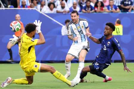 Messi em jogo contra Cabo Verde na Copa do Mundo de 2026
