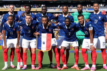 Jogadores da França na Copa do Mundo de 2024