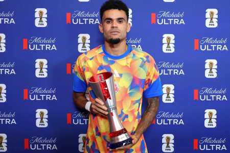 Luis Díaz é eleito melhor jogador da partida entre Colômbia e Gana