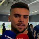 Gabriel Pec desembarca em Belo Horizonte para assinar com o Cruzeiro: 'Clube gigante'