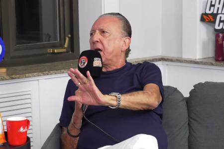 Galvão Bueno em participação no Charla