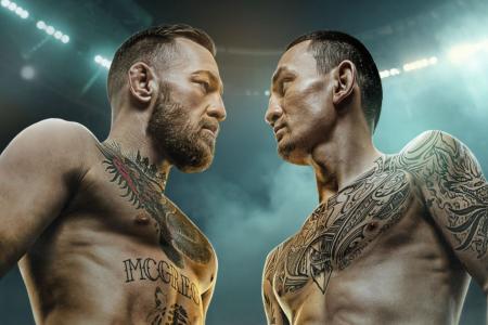 Conor McGregor e Max Holloway se enfrentarão neste sábado (11), no UFC 329 • Divulgação/UFC