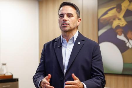 Rodrigo Caetano, coordenador executivo da Seleção Brasileira