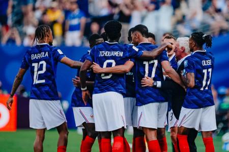 Tchouaméni está com a Seleção da França na Copa do Mundo