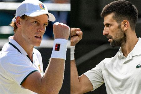 Jannik Sinner e Novak Djokovic farão a semifinal de Wimbledon