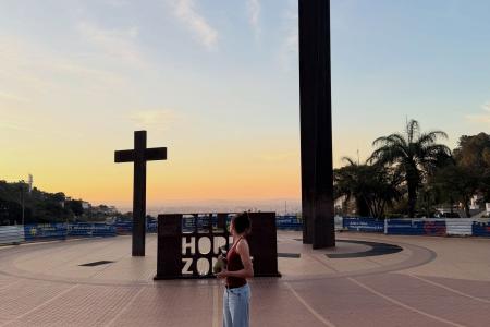 Gabi Guimarães na Praçã do Papa em Belo Horizonte