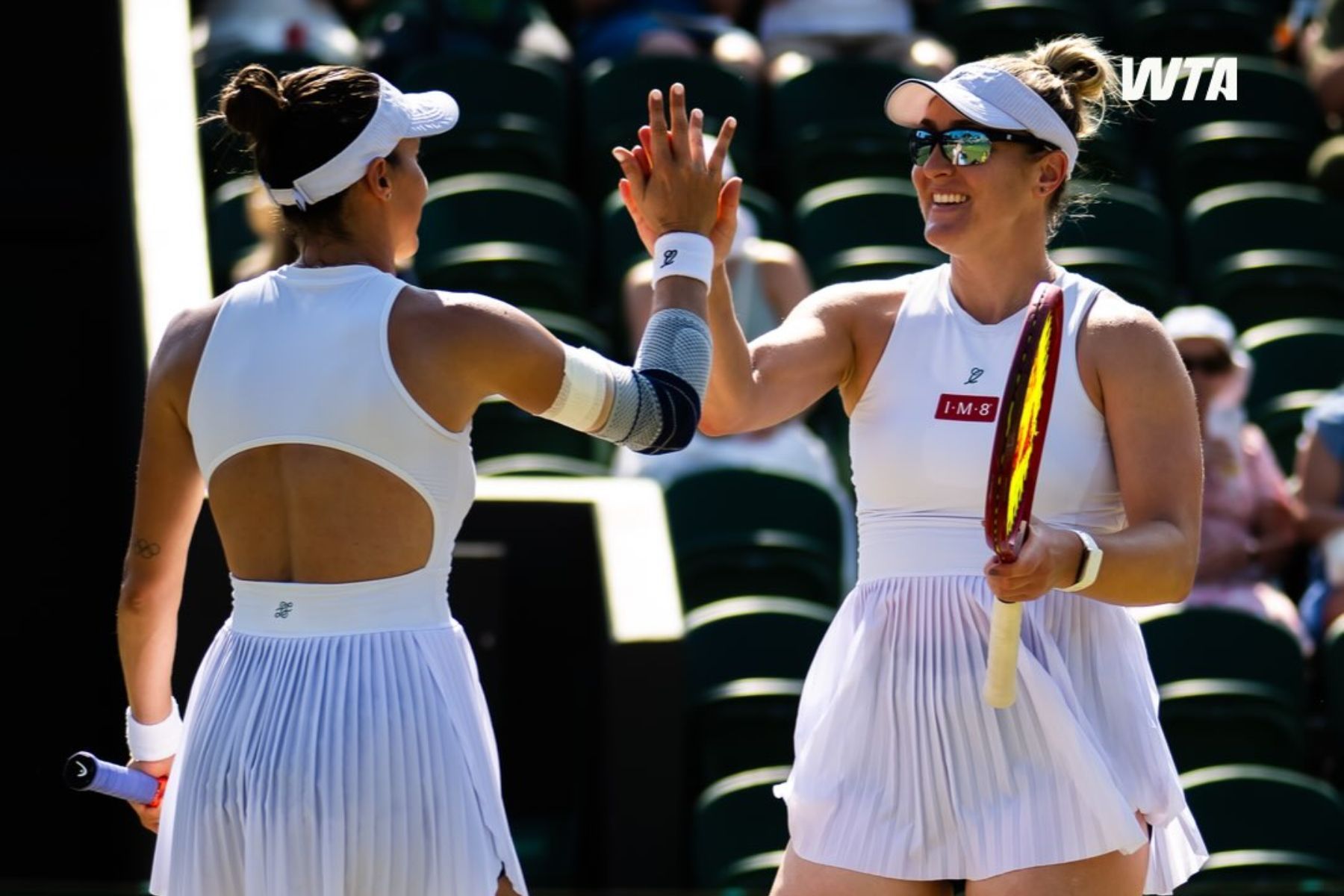 Com Dabrowski, Luisa Stefani vence e fará primeira final de Grand Slam em Wimbledon