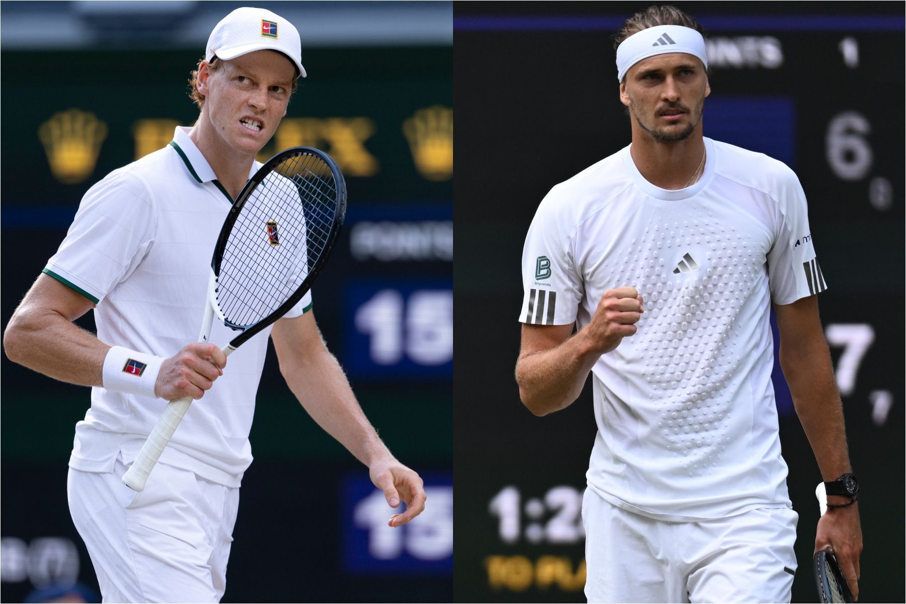 Sinner x Zverev: horário e onde assistir à final de Wimbledon