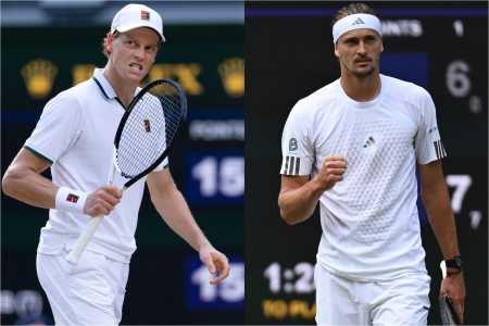 Dia: 10/07 (sexta-feira) Horário: não antes das 11h10 (de Brasília) Sinner e Zverev se enfrentarão na final de Wimbledon