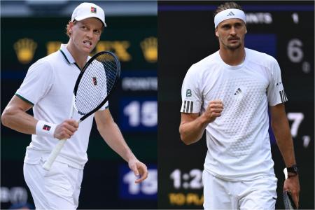 Dia: 10/07 (sexta-feira) Horário: não antes das 11h10 (de Brasília) Sinner e Zverev se enfrentarão na final de Wimbledon