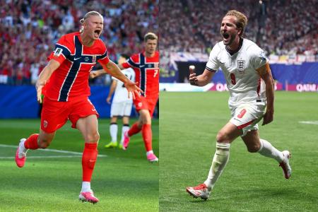 Erling Haaland x Harry Kane: artilheiros de Noruega e Inglaterra têm estilos opostos