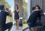 Gabriel Medina faz pedido de casamento e anuncia noivado com Isabella Arantes; veja vídeo
