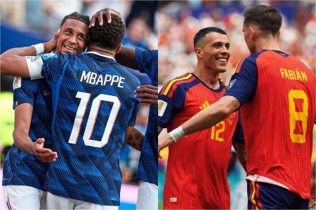 França e Espanha se enfrentam nesta terça-feira (14), às 16h (de Brasília)
