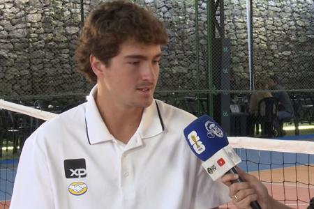 João Fonseca em entrevista à CazéTV