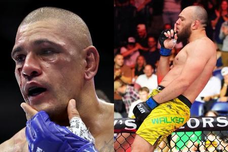 Alex Poatan e Valter Walker, atletas do peso pesado do UFC