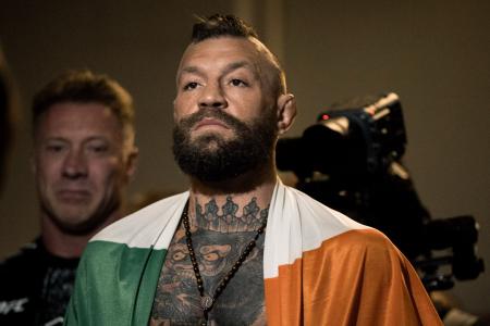 Conor McGregor em ação no UFC