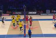 Brasil perde para os EUA e segue fora da zona de classificação da VNL Masculina