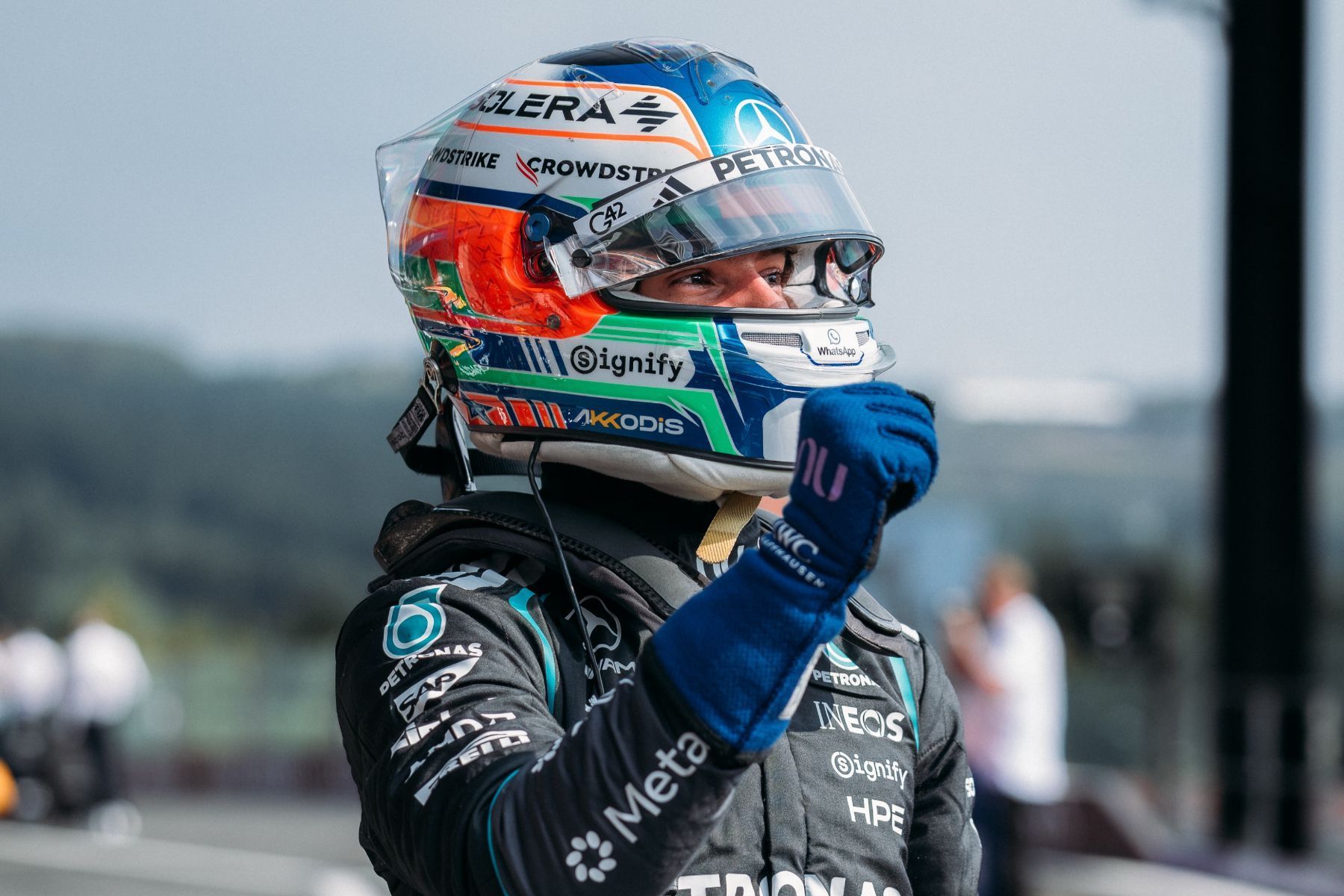 Kimi Antonelli vence GP da Bélgica 'de ponta a ponta'; Bortoleto termina no top 10