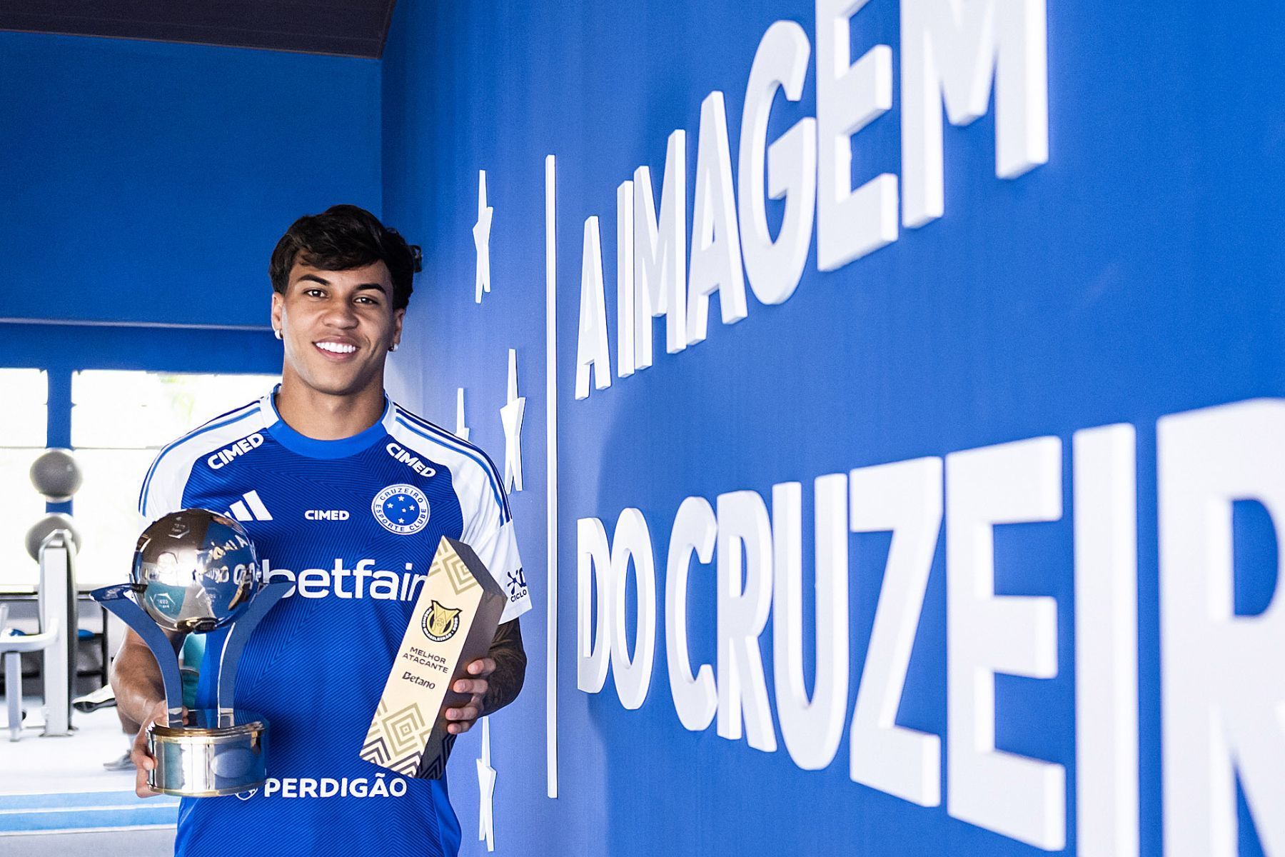 Artilharias, título, identificação e mais: Kaio Jorge celebra dois anos de Cruzeiro