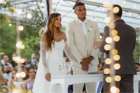 Casamento de Ruan Tressoldi e Pietra Scherdien • Reprodução/Instagram Pietra Scherdien