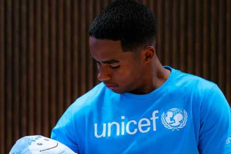 Endrick é o novo embaixador da UNICEF no Brasil